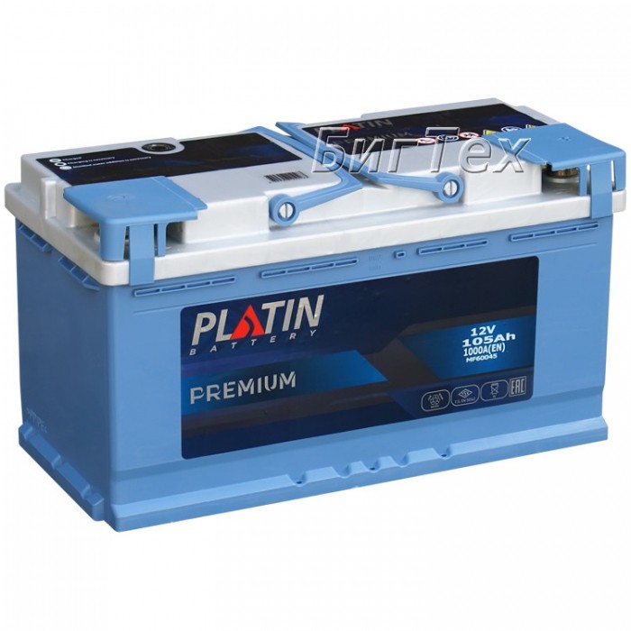 Аккумулятор автомобильный PLATIN PREMIUM 110 Ач