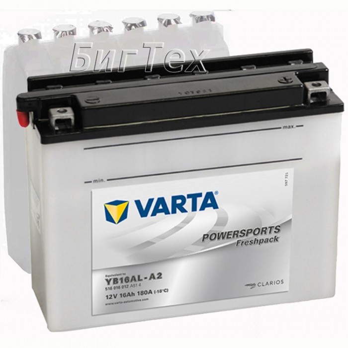 Мото аккумулятор Varta YB16AL-A2 16 Ач