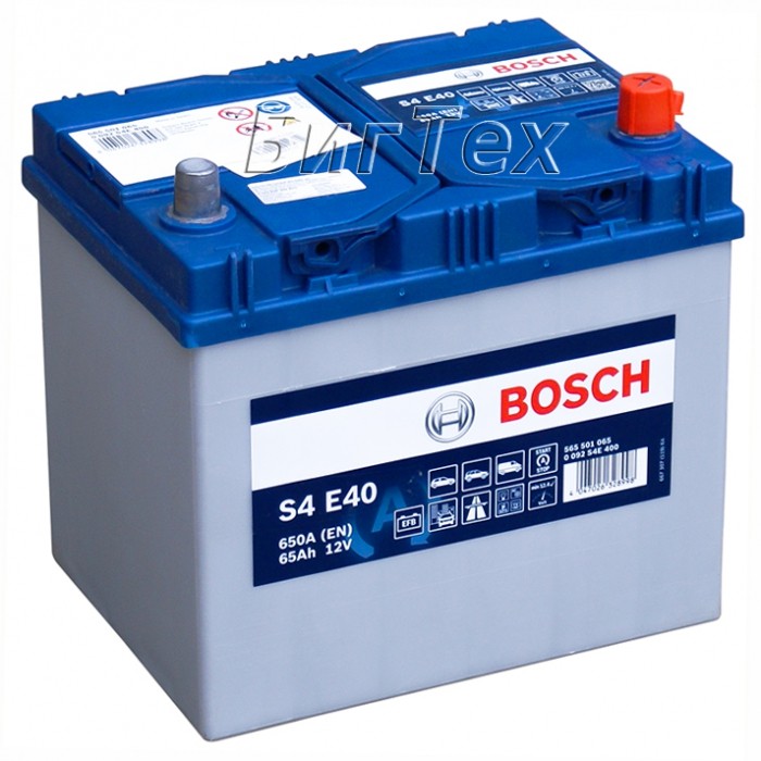 Аккумулятор автомобильный BOSCH EFB S4E 40 65 Ач