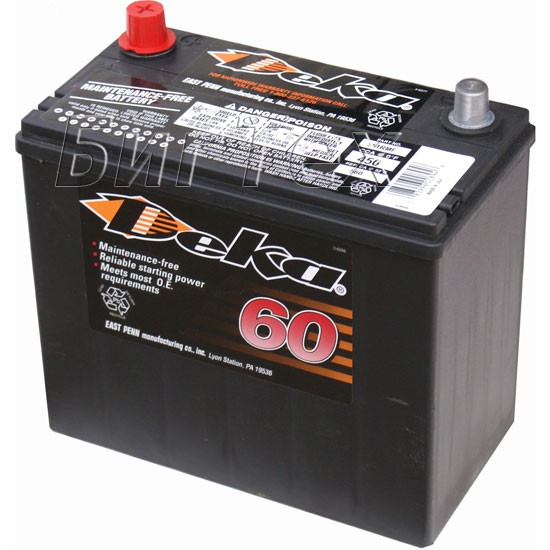 Аккумулятор автомобильный Deka 651RMF 55 Ач