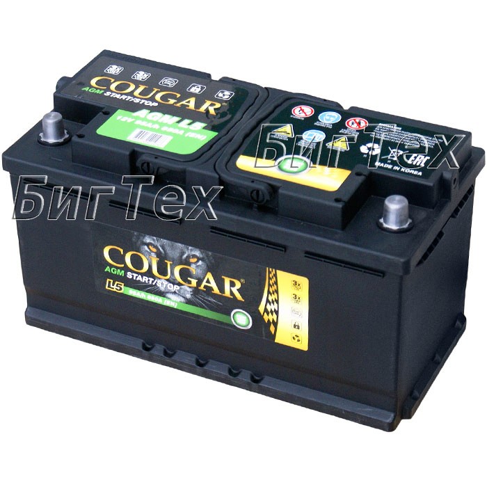 Аккумулятор автомобильный Cougar AGM Start-Stop...