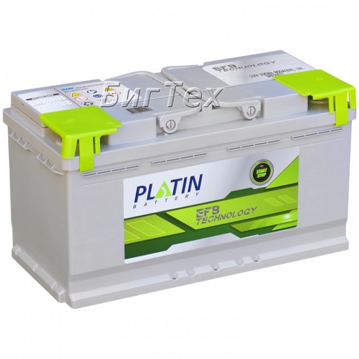 Аккумулятор автомобильный PLATIN EFB 100 Ач
