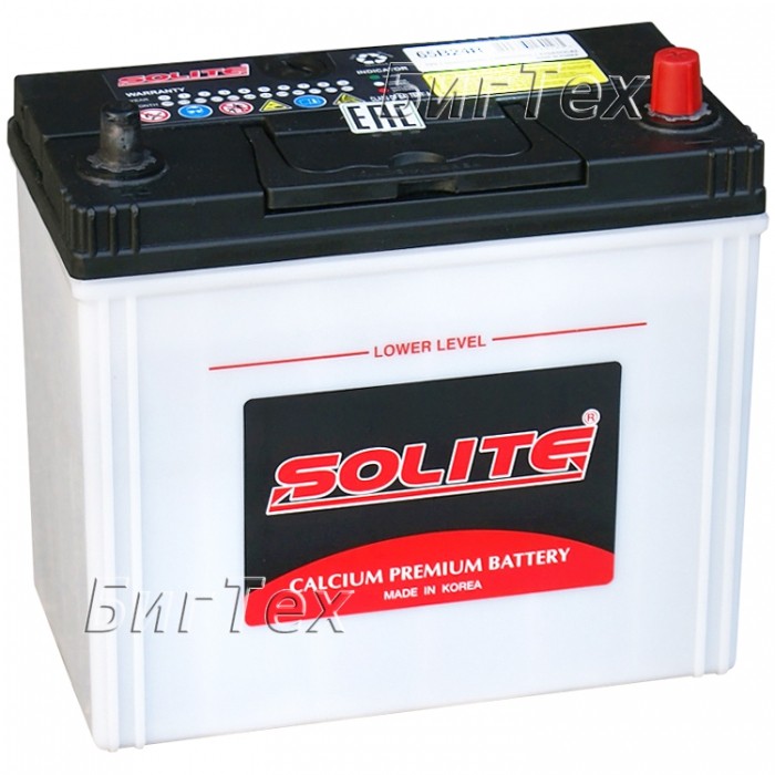 Аккумулятор автомобильный SOLITE 65B24L 50 Ач...