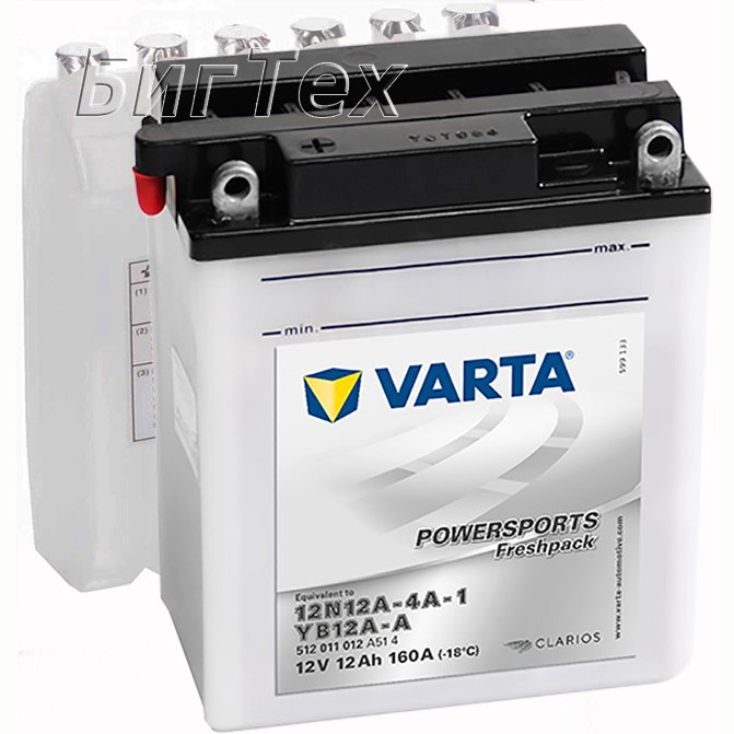 Мото аккумулятор Varta Powersports Freshpack...