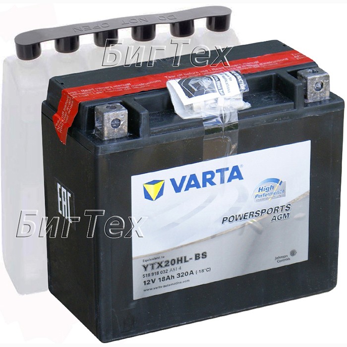 Мото аккумулятор VARTA Powersports AGM...