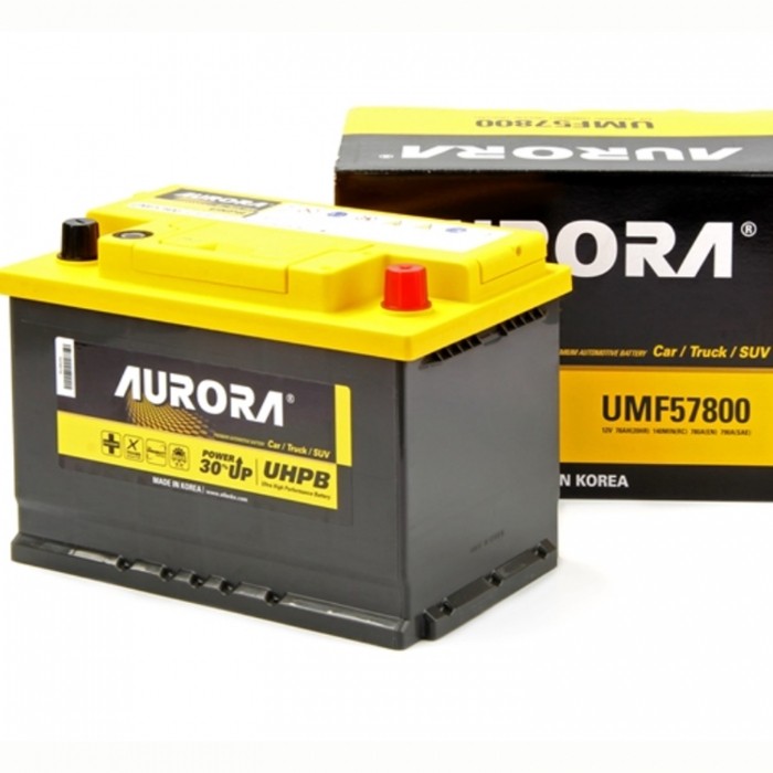 Аккумулятор автомобильный AURORA DIN ULTRA...