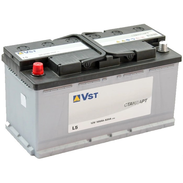 Аккумулятор автомобильный VST Стандарт L5, 100...