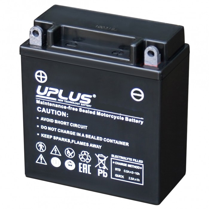 Мото аккумулятор Uplus LT9A-4 AGM 9 Ач...
