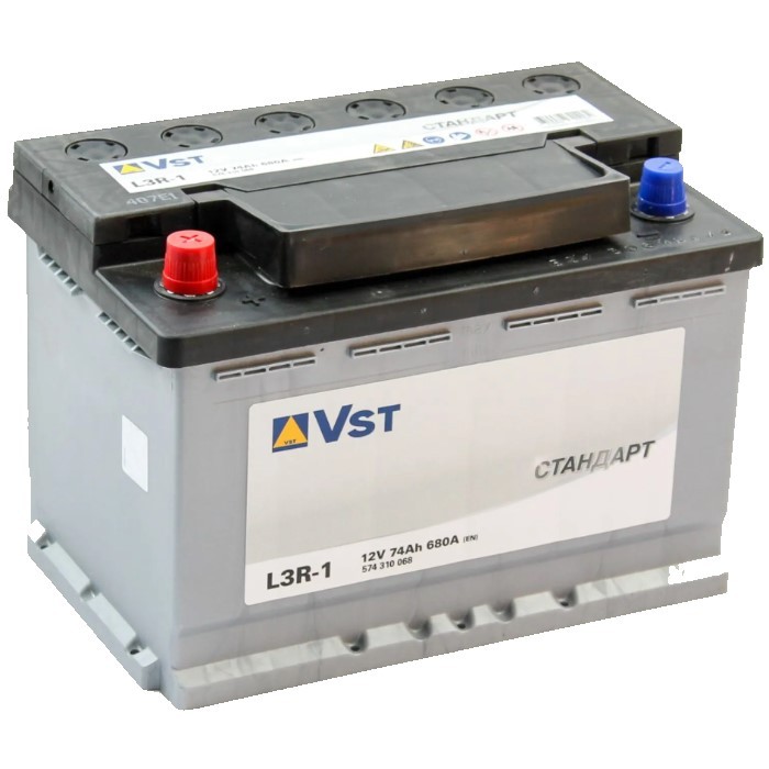 Аккумулятор автомобильный VST Стандарт L3R-1,...