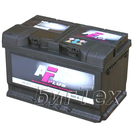 Аккумулятор автомобильный AFA Plus AF-H6 74 Ач