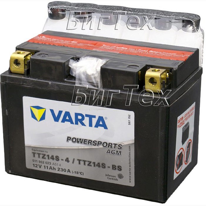 Мото аккумулятор VARTA Powersports AGM...