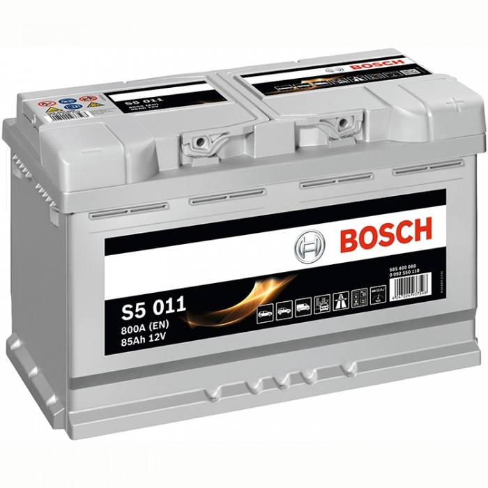 Аккумулятор автомобильный BOSCH S5 011 85 Ач