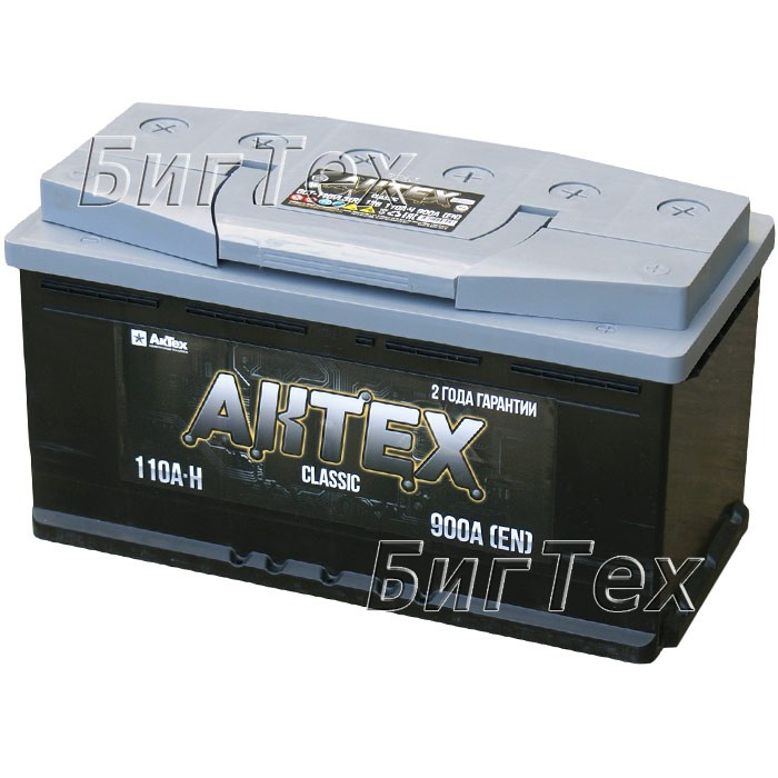 Аккумулятор автомобильный АКТЕХ 100 Ач (6ст-100)
