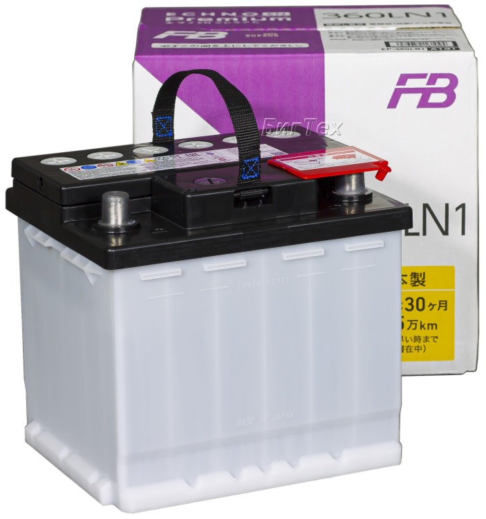 Аккумулятор автомобильный FB ECHNO EN 360LN1...